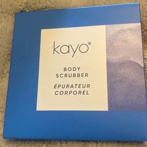 NEW in box Mayo body scrubber